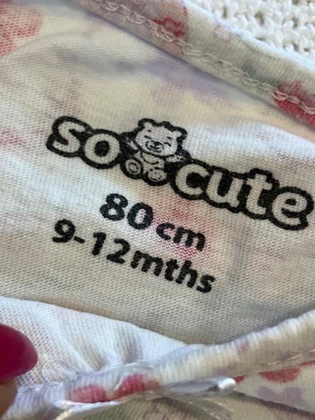 Dievčenské body kvetované so cute (80), 80