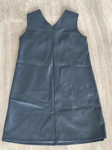 Koženkové šaty 40, m