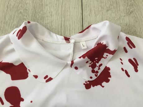 Dievčensky kostym zombie 10-12 rokov,