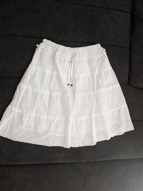 Biela letná sukňa 38, esmara,38
