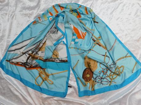 Renard luxusny hodvabny šal, xxl