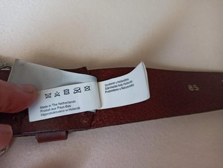 Kožený opasok s.oliver, s.oliver