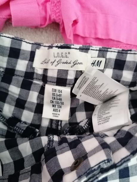 Šortky, h&m,104