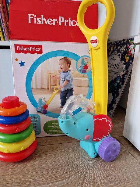 Jazdiaci slon s guľôčkami, 