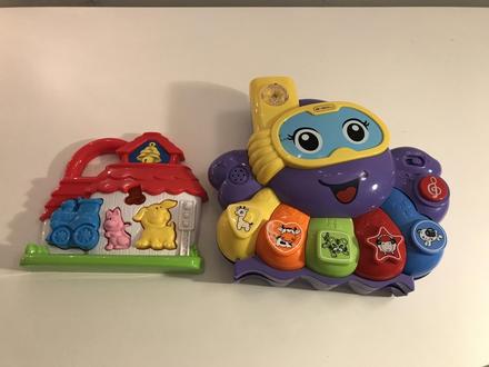 2 hry pre bábätká - hrajú,