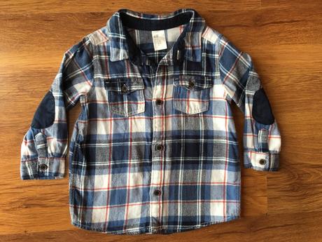 Flanelova košela, h&m,80