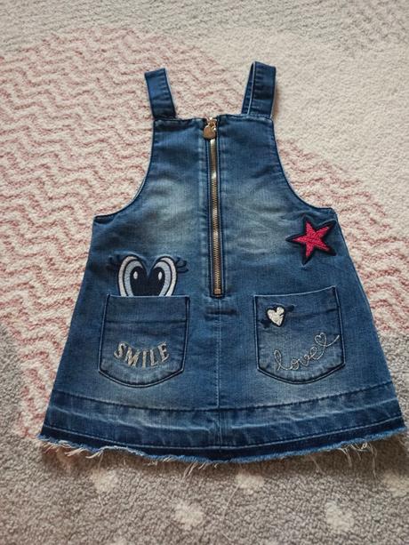 Riflova suknička na traky, f&f,92