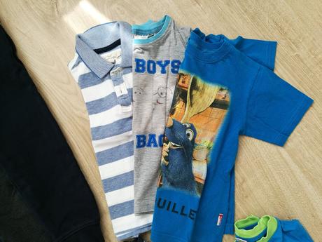 Tričká+tepláky 110/116, 104–116