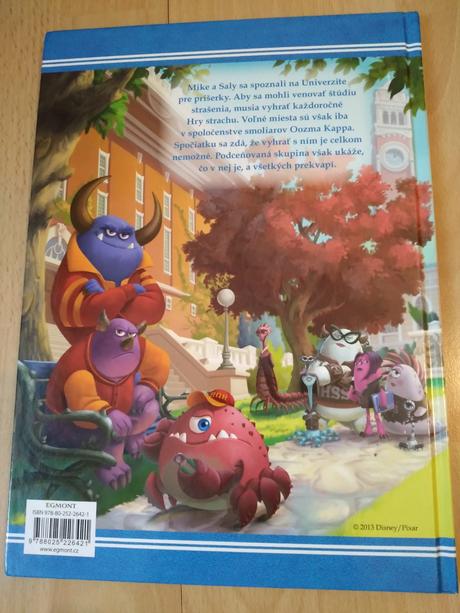 Monsters príšerky univerzita kniha a puzzle,