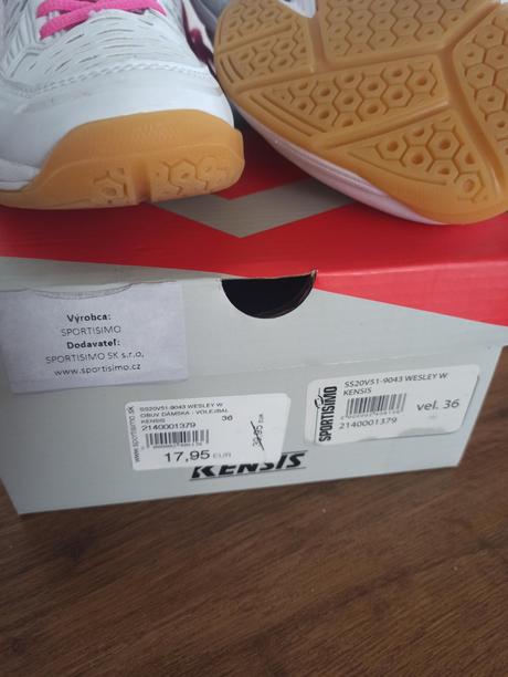 Halove tenisky kensis, 36