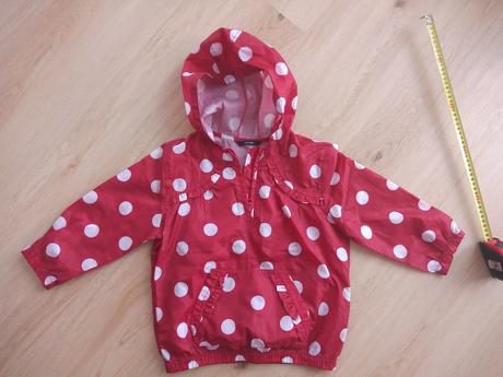 Bodkovaná vetrovka s kapucňou, george,104