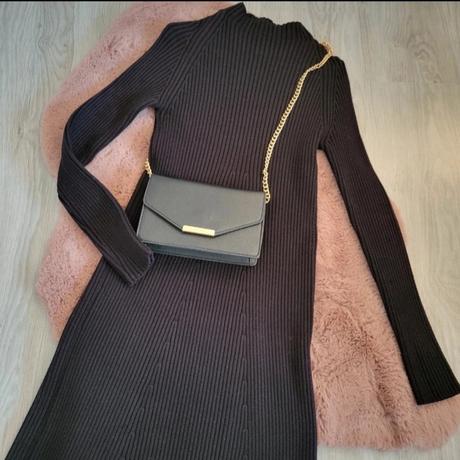 S kvalitne svetrove midi saty, s