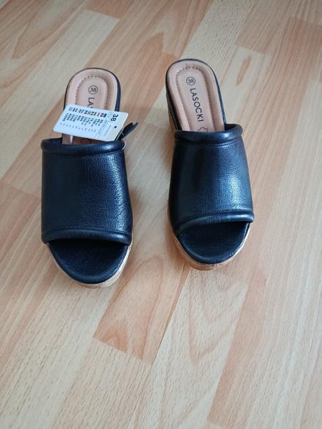 Sandále na platforme, lasocki,38