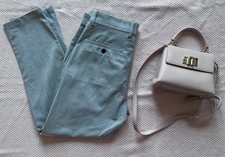 Sivé elegantné nohavice, zara, m/38, zara,m