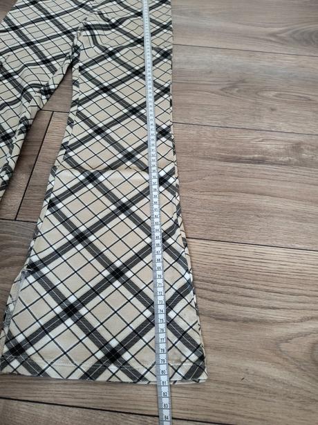 Zvonové nohavice, h&m,146