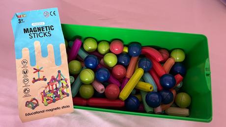 Magneticke stavebnicove kocky pre deti, 