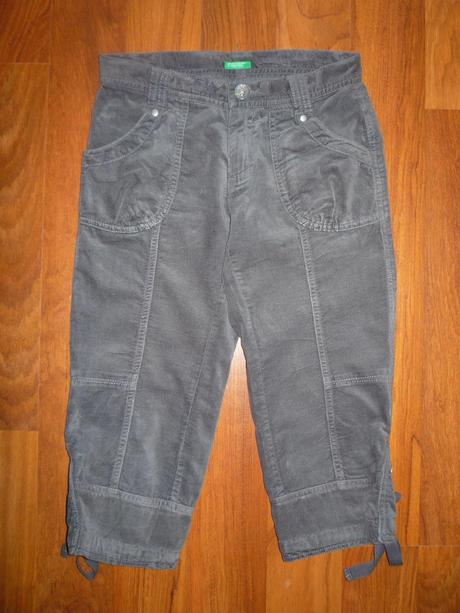 Velúrové trištvrťáky, benetton,146