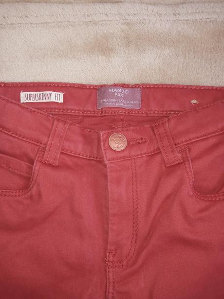 Rifľové nohavice mango kids č.104, mango,104