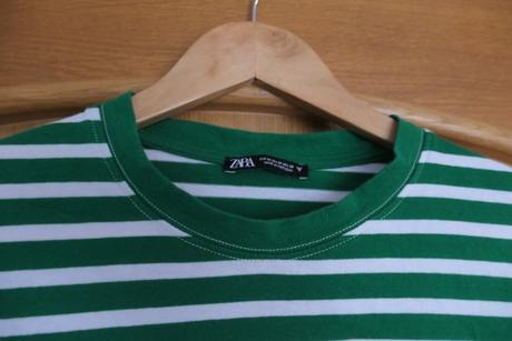 Zara stylove,moderne pruzkovane trickove saty m/l, zara,m