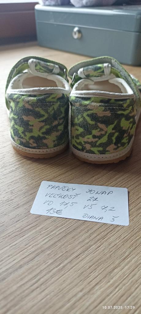 Papučky jonap barefoot, jonap,27