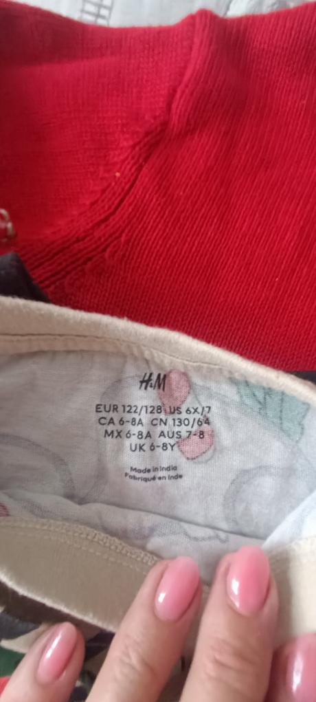 Tričká vianočné, h&m,122