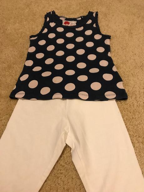 Leginky a tričká na leto ako balik oblečenia, 104–116