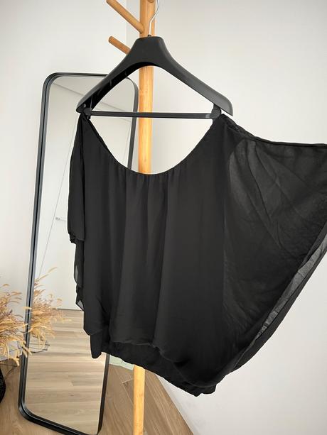 Čierny top, xxl