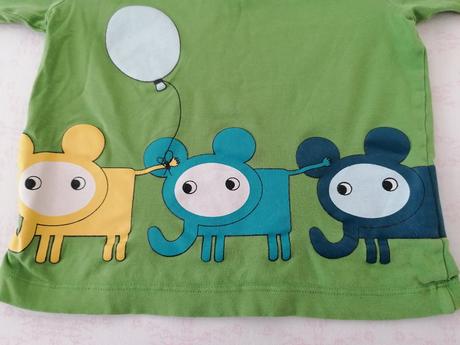 Rozkošné bavlnené tričko, h&m,80