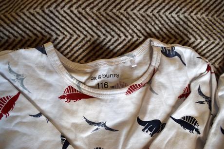 Pyžamo 110-116, fox & bunny,110