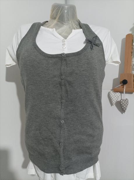 Pletená vesta, calliope,xl
