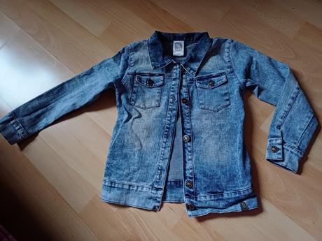 Štýlová riflovka s aplikáciou 116/122, 116