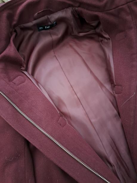 Prekrásny kabat od zn. fred&flo, farba tejto jesen, 34