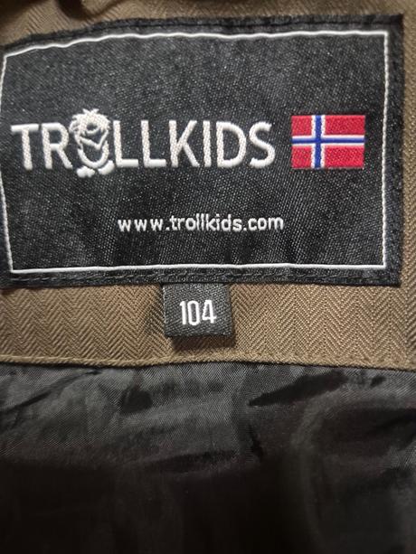Dievčenská bunda trollkids, trollkids,104