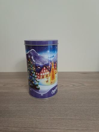 Milka dóza vianoce, 