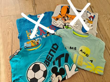 Tričká 2ks 128/134, 128