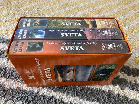 3 x vhs nejkrásnější národní parky světa, 