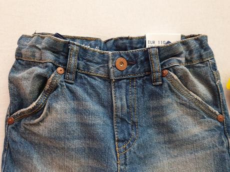 Trojštvrtové riflove nohavice, lindex,110