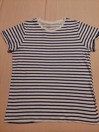 Tricko s pasikmi bielo modre, xs