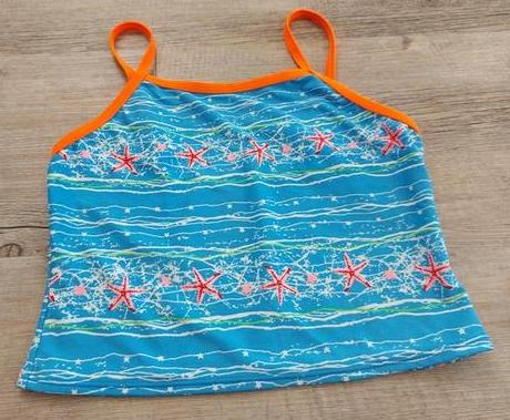 Modro oranžové tankiny, 152