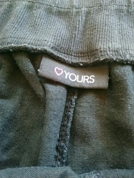 Dámske ľanové čierne trištvťáky, yours, xxxl