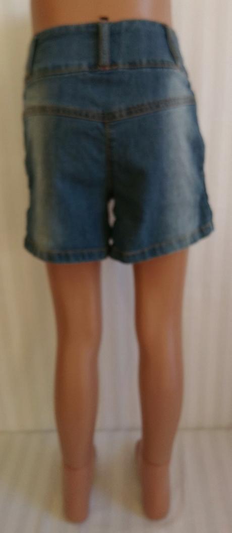 Dievčenské modré elastické šortky, toutcomptefait, 128