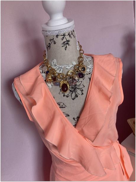 Zavinovacie maxi šaty zn.ola voga, 