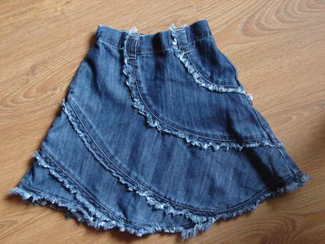 Rifľová suknička (1x oblečená), mothercare,86