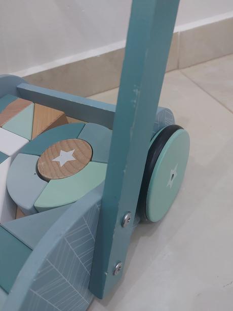 Little dutch vozík s kockami,