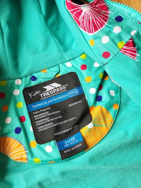 Prechodná bunda trespass 146-152 na 11-12r. 3000mm, 146