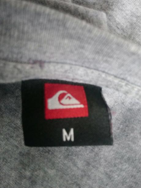 Pánske sivo biele tričko, quicksilver, quiksilver,m