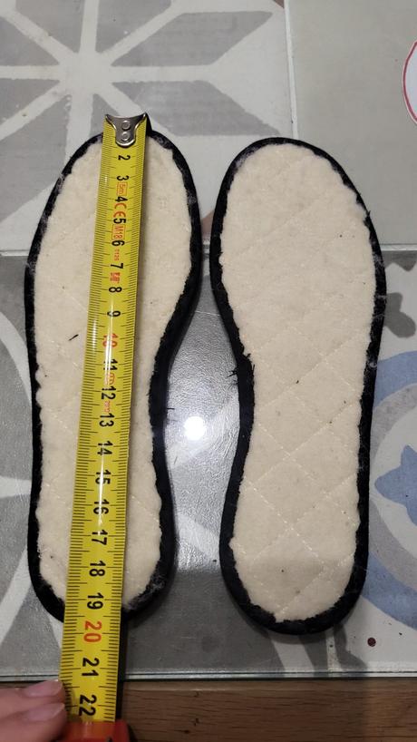 Teple vlozky do topanok, 30