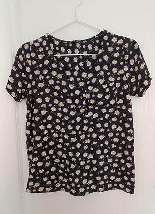 Tričko s kvietkami, house,xs