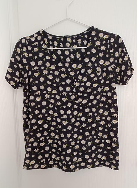 Tričko s kvietkami, house,xs