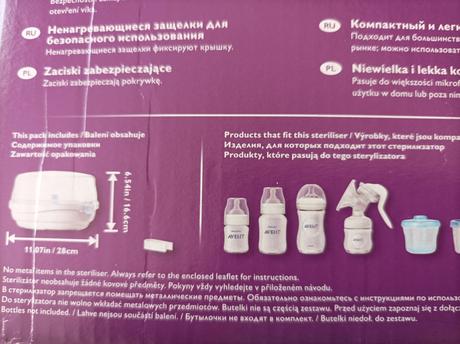 Sterilizator philips avent, avent